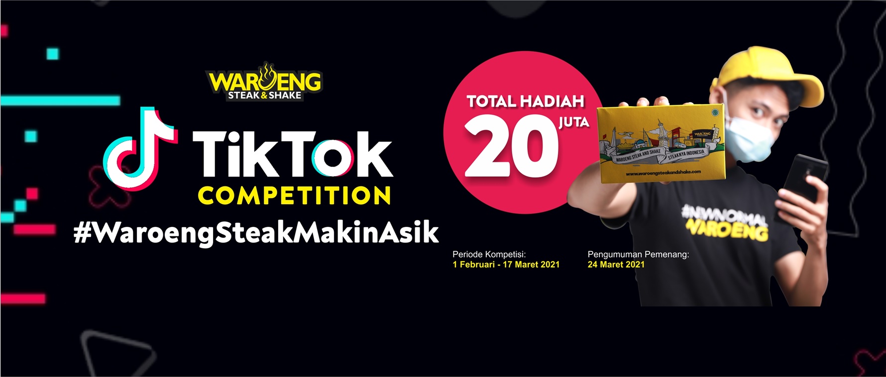 Pengumuman Pemenang Tiktok Competiton #WaroengSteakMakinAsik